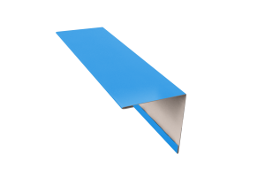 Планка угла внешнего простая RAL 5005 Стандарт 50*50*3000