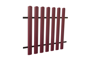 Штакетник Кантри фигурный SOKROF (Стандарт) 3005*121*