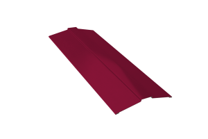 Планка конька фигурного RAL 3005 Стандарт 150*150*2000