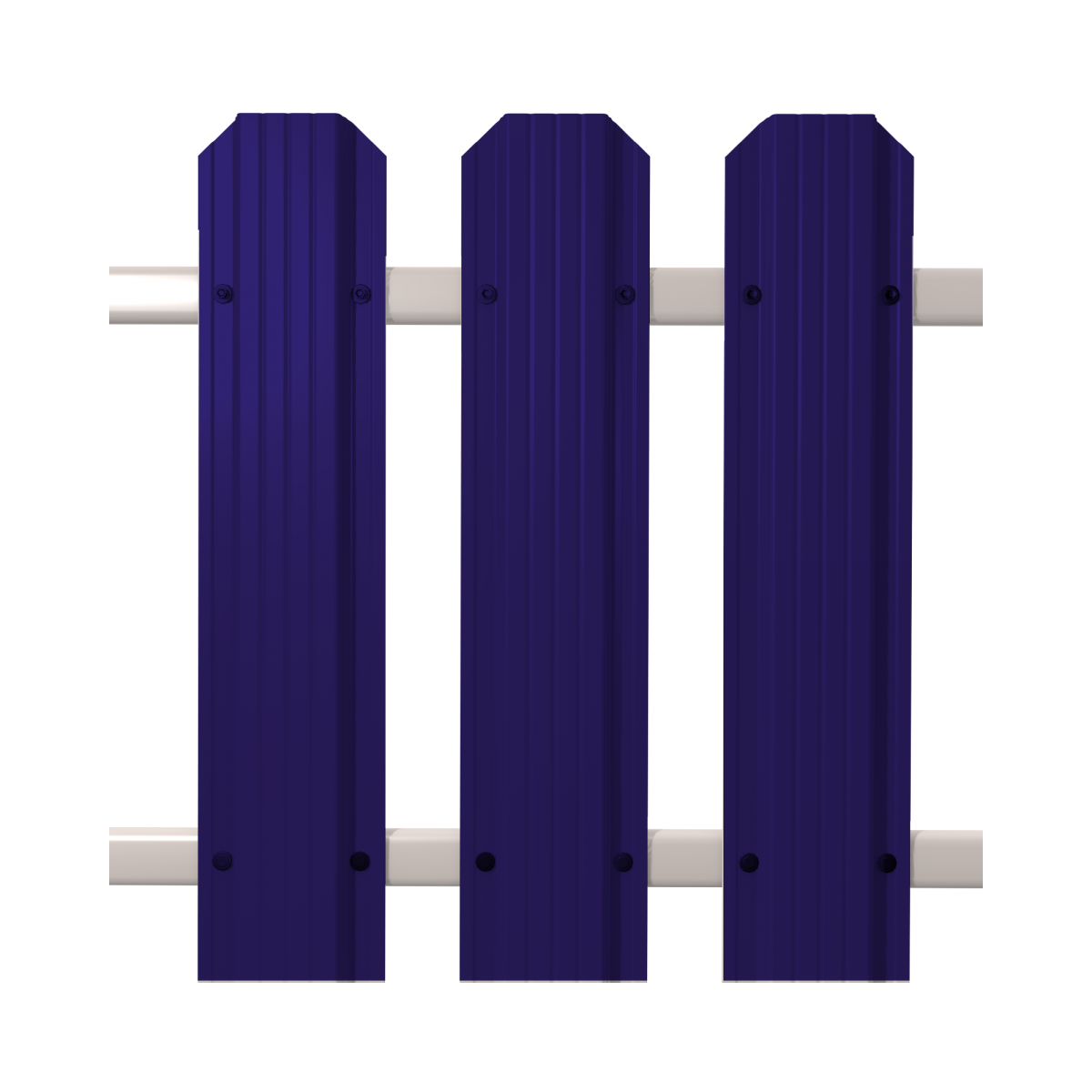 Штакетник Кантри фигурный SOKROF (Стандарт) 5002*121*