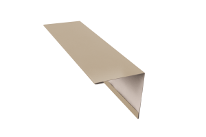 Планка угла внешнего простая RAL 1014 Стандарт 40*40*3000