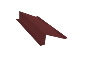 Планка снегозадержания RAL 8017 Стандарт 30*70*95*25*2000