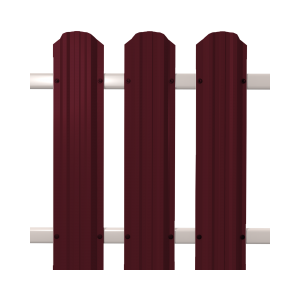 Евроштакетник SOKROF (Стандарт) 3005 двухсторонний*103* 