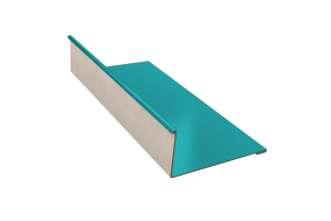 Планка примыкания RAL 5021 Стандарт 140*100*2000