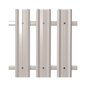 Штакетник М-Профиль широкий прямой SOKROF (Стандарт) 9003*104*