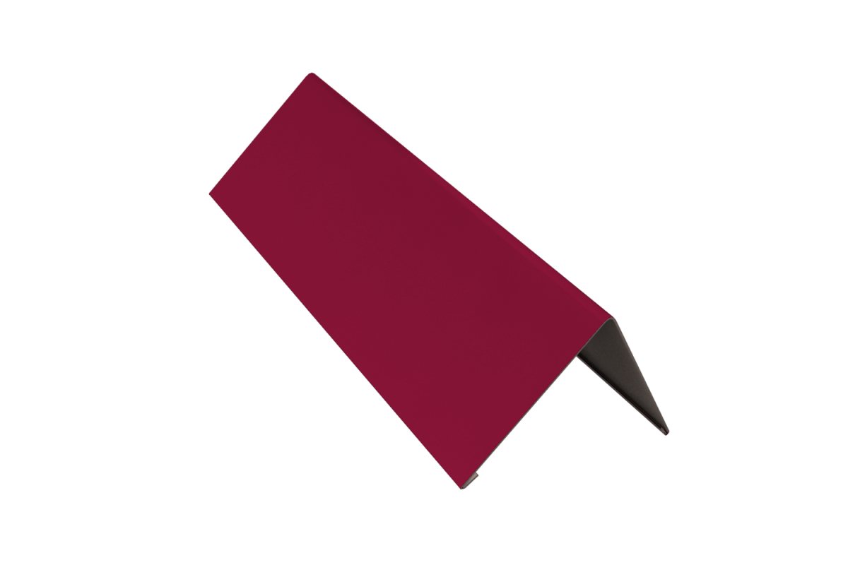 Планка конька плоского RAL 3005 Стандарт 145*145*2000