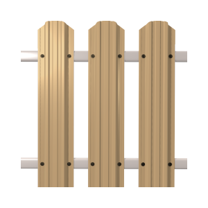 Евроштакетник SOKROF (Стандарт) Premium 1014*118*