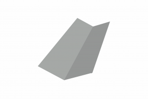 Ендова нижняя RAL 9006 Стандарт 250*250*2000