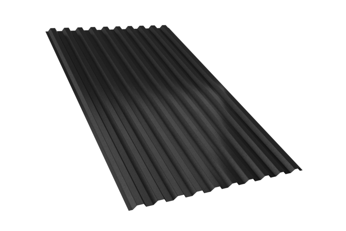 Профнастил RAL 9005 МП 20 Sokrof 0,45*1100*