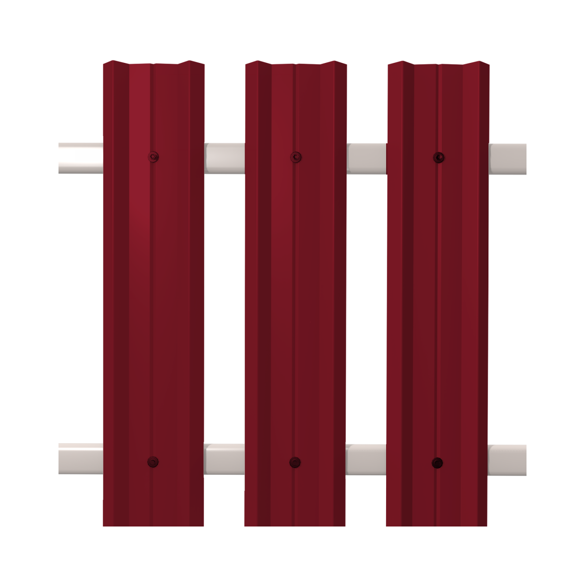 Штакетник М-Профиль широкий прямой SOKROF (Стандарт) 3003*104*