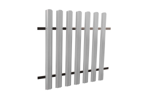 Штакетник Кантри фигурный  0,5 7004*121*