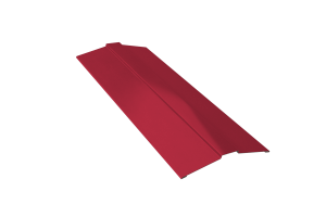 Планка конька фигурного RAL 3011 Стандарт 150*150*2000