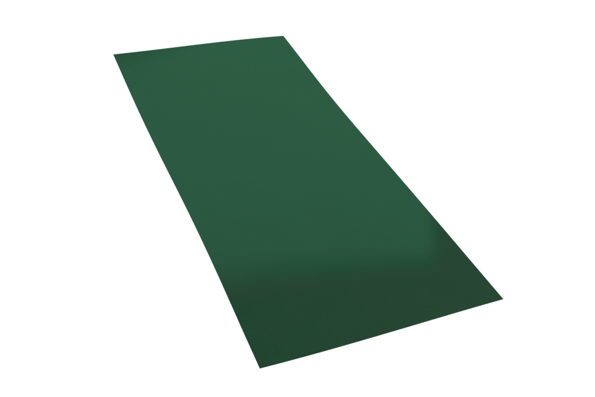 Лист RAL 6005 в пленке Sokrof 0,5*1250* 