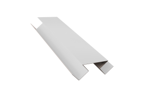 Планка угла внутреннего сложная RAL 9006 Стандарт 30*21*20*75*20*21*30*3000