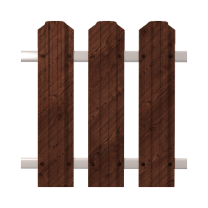 Евроштакетник SOKROF Premium принт Античный Дуб 3D*118* двухсторонний