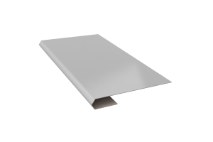 Планка завершающая простая RAL 7004 Стандарт 65*13*3000