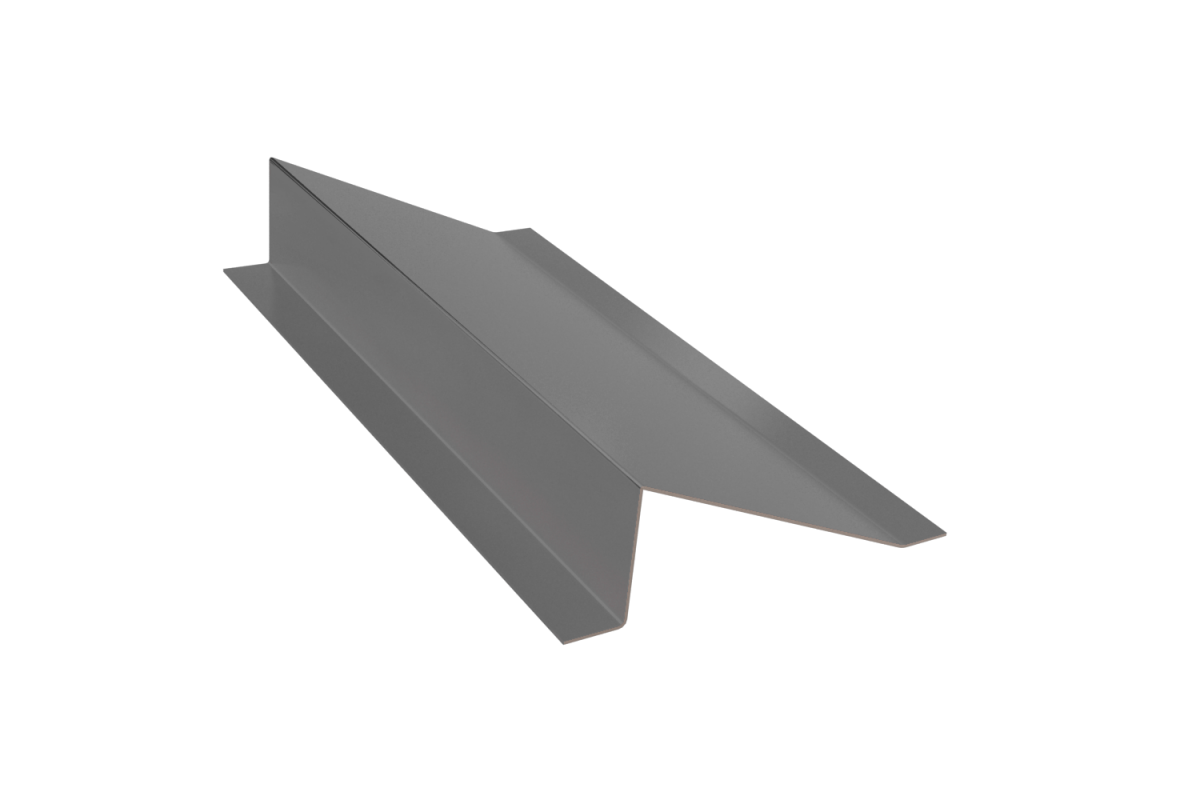 Планка снегозадержания RAL 7024 Титан 0,5+  30*70*95*25*2000