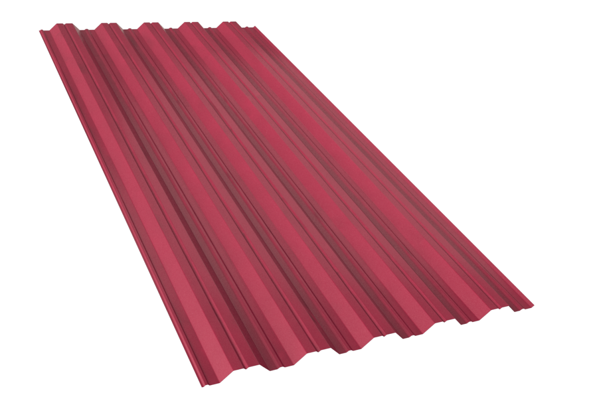 Профнастил RAL 3005 НС 35В  0,5 Texture*1000*