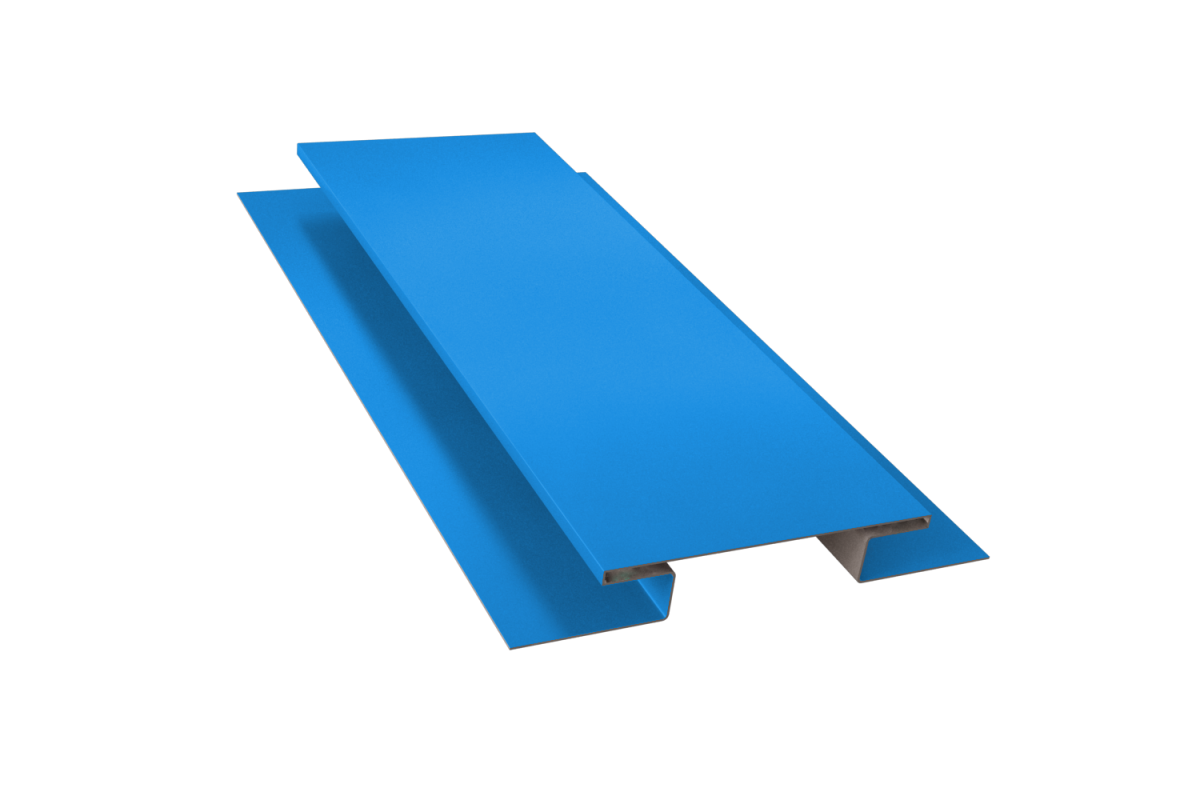 Планка стыковочная сложная RAL 5005 Стандарт 27*18*18*75*18*18*27*3000