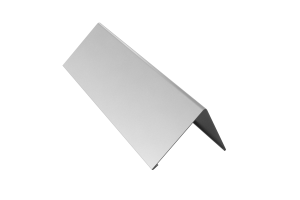 Планка конька плоского Цинк Sokrof 0,5+(цинк 225 г/м) 145*145*2000