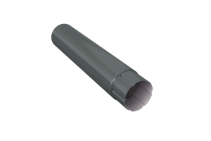 Труба 2000 ф90мм RAL 7024 SOKROF