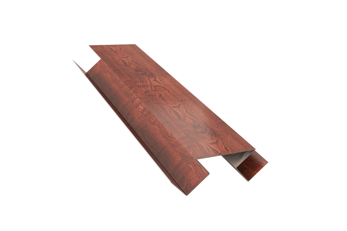 Планка угла внутреннего сложная PRINT Античный Дуб 3D 0,5 30*21*20*75*20*21*30*3000