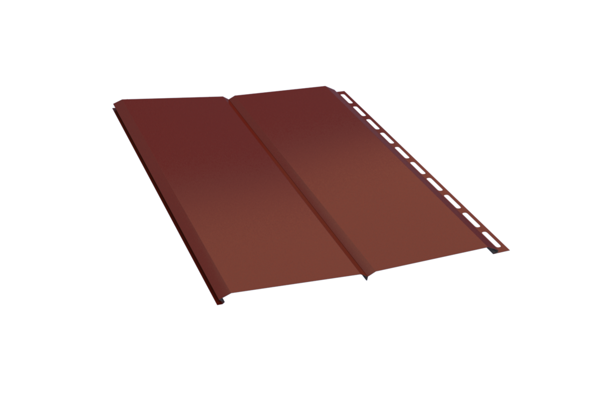 Сайдинг металлический Эко-Брус RAL 8017 (Стандарт)