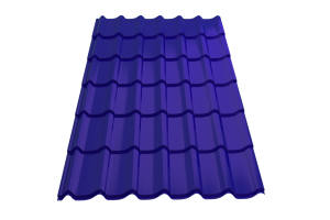 Профиль металлический типа "Монтеррей"-15 RAL 5002 (Стандарт)*1190* 