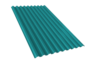 Профнастил RAL 6021 С 21 Sokrof 0,5*1000*