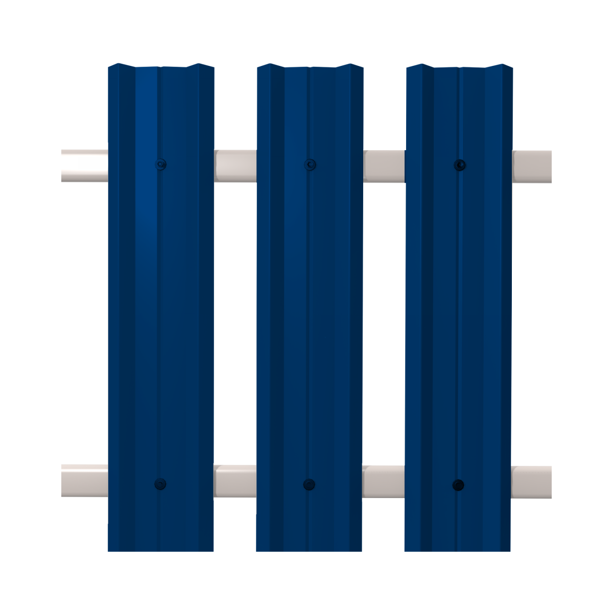 Штакетник М-Профиль широкий прямой SOKROF (Стандарт) 5005*104*