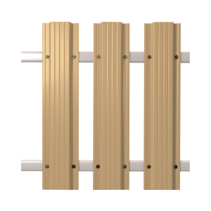 Штакетник Кантри прямой SOKROF (Стандарт) 1014*121*
