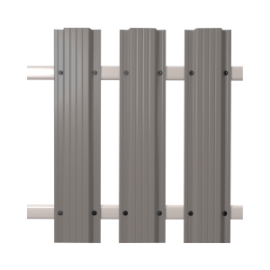 Штакетник Кантри прямой SOKROF (Стандарт) 9006*121*