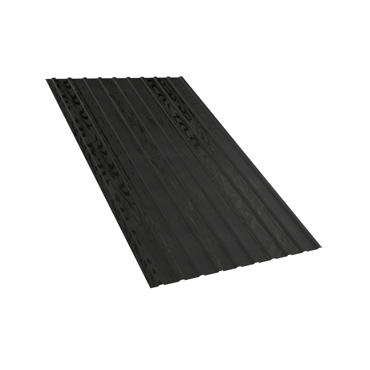 Профнастил PRINT Черный ДУБ 3D/обр.ст. 7024 С 10*1100*