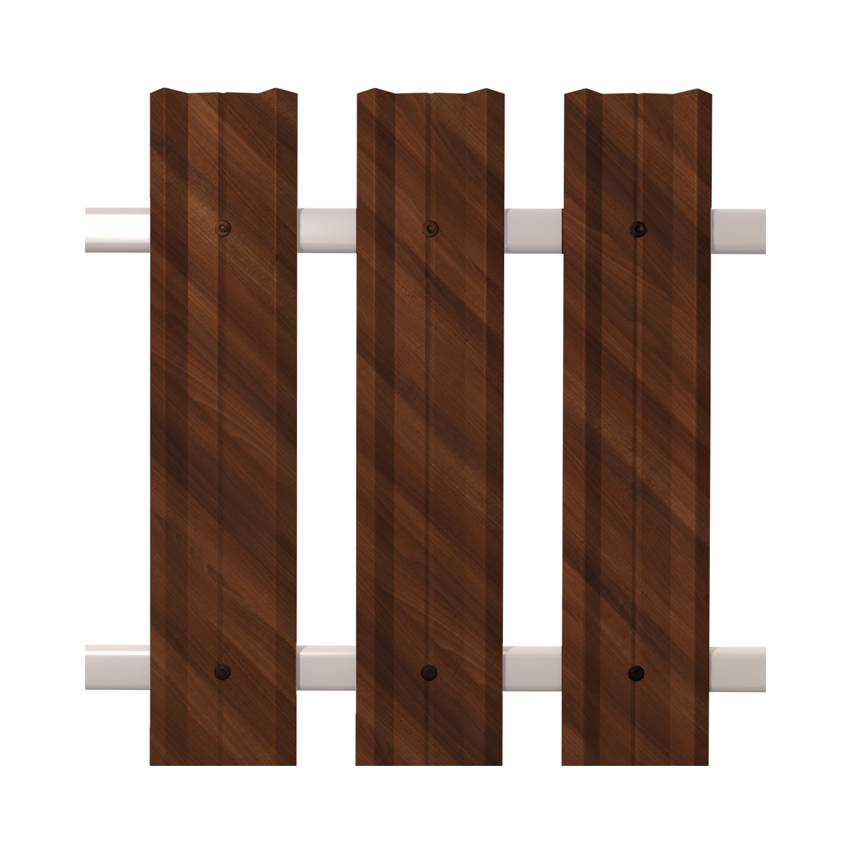 Штакетник М-Профиль широкий прямой SOKROF принт Светлое дерево, ДУБ 3D*104*