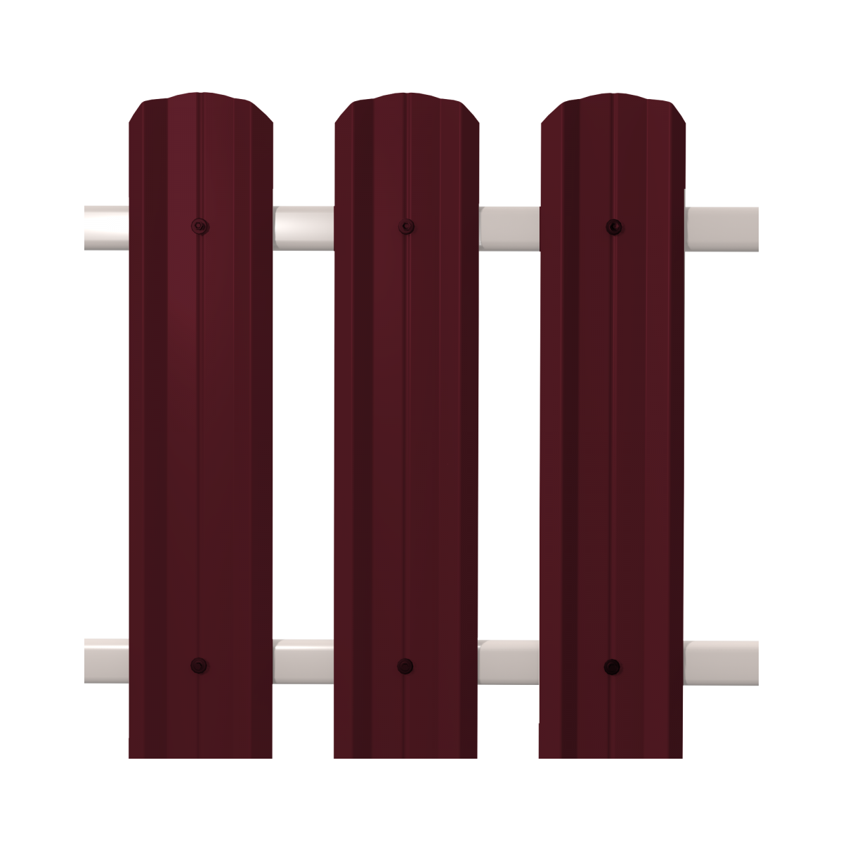 Штакетник М-Профиль широкий фигурный SOKROF (Стандарт) 3005*104*