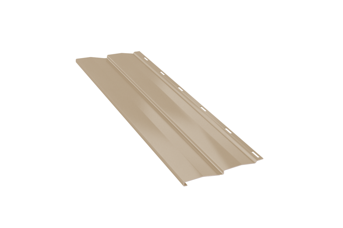 Сайдинг металлический Корабельная доска RAL 1014 (Стандарт)