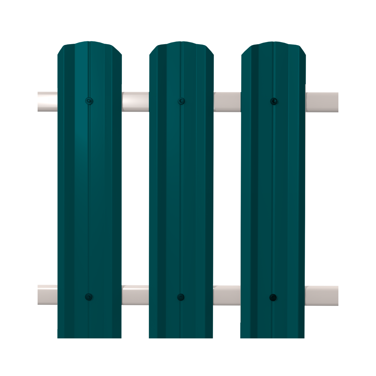 Штакетник М-Профиль широкий фигурный SOKROF (Стандарт) 5021*104*