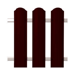 Штакетник круглый SOKROF (Стандарт) 8017*107*