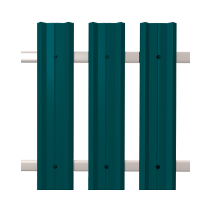 Штакетник М-Профиль широкий прямой SOKROF (Стандарт) 5021*104*