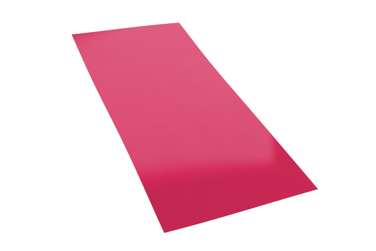 Лист RAL 3003 в пленке (Стандарт)*1250*