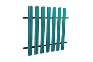 Штакетник Кантри фигурный  0,5 5021*121*