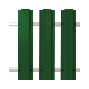 Штакетник Кантри прямой  0,5 6002*121*