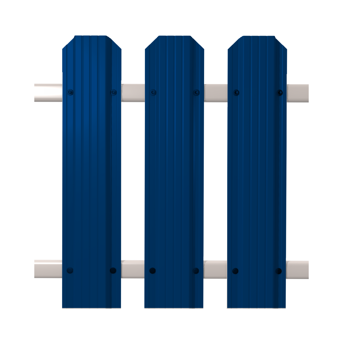 Штакетник Кантри фигурный SOKROF (Стандарт) 5005*121*