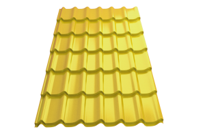 Профиль металлический типа "Монтеррей"-21 RAL 1018 (Стандарт) *1190* 