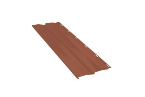 Сайдинг металлический Корабельная доска RAL 8004 0,5