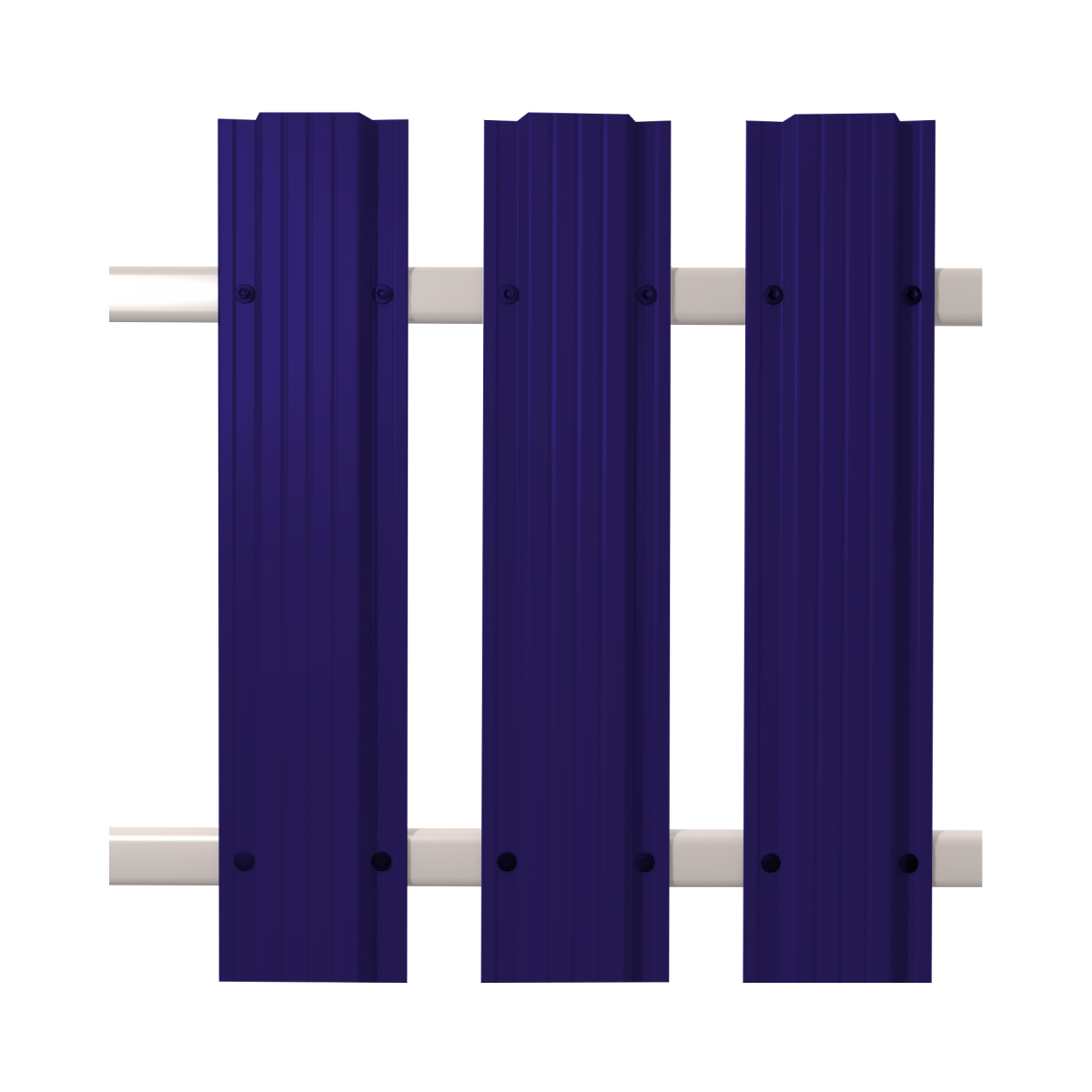 Штакетник Кантри прямой  0,5 5002*121*