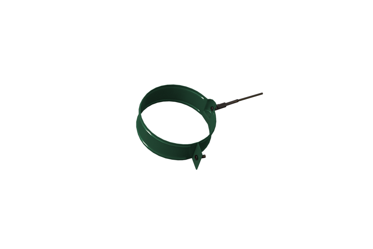 Крепление трубы ф90мм саморез RAL 6005 SOKROF