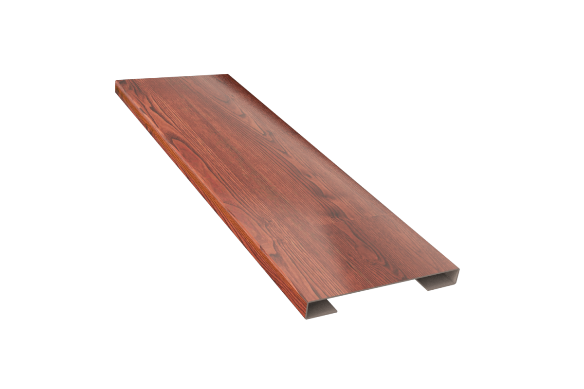 Планка стыковочная простая (блок-хаус) PRINT Античный Дуб 3D 0,5 60*3000