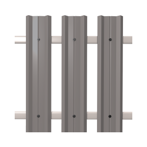 Штакетник М-Профиль широкий прямой SOKROF (Стандарт) 7004*104*