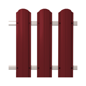 Штакетник круглый 0,5 3011*107*